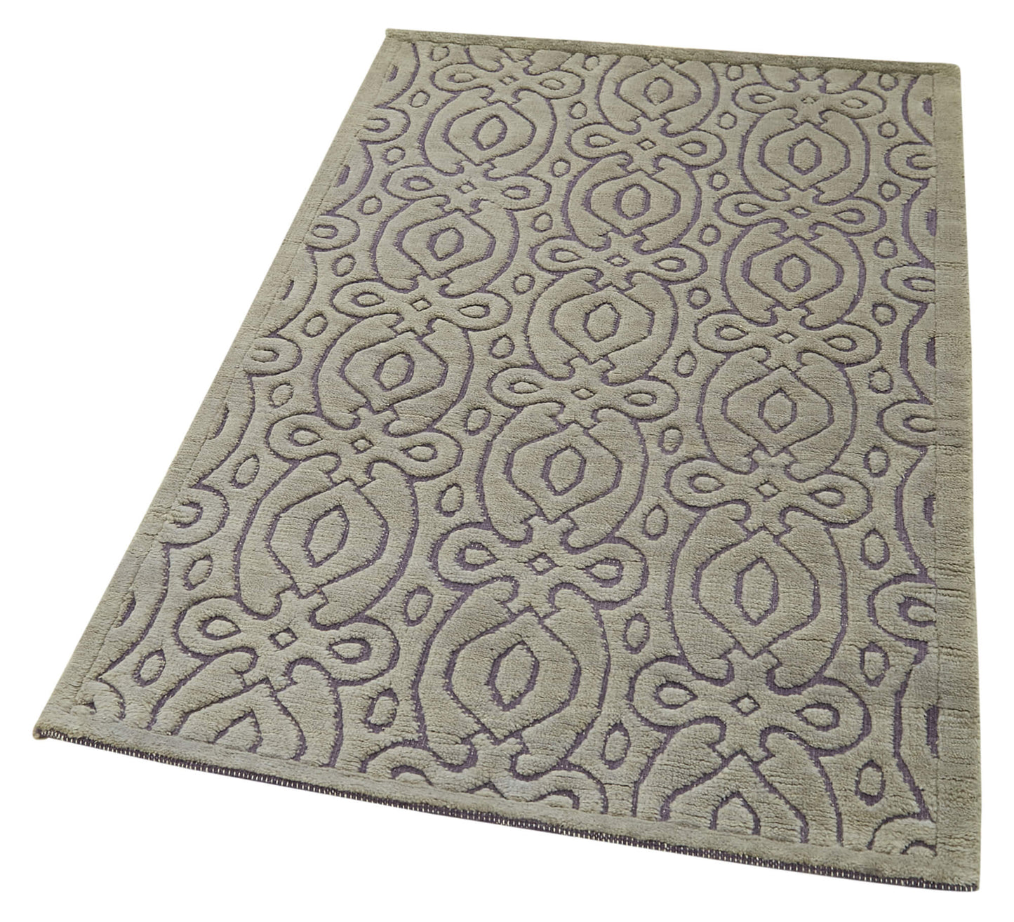 3x5 Grey Moroccan Runner Rug - 39793