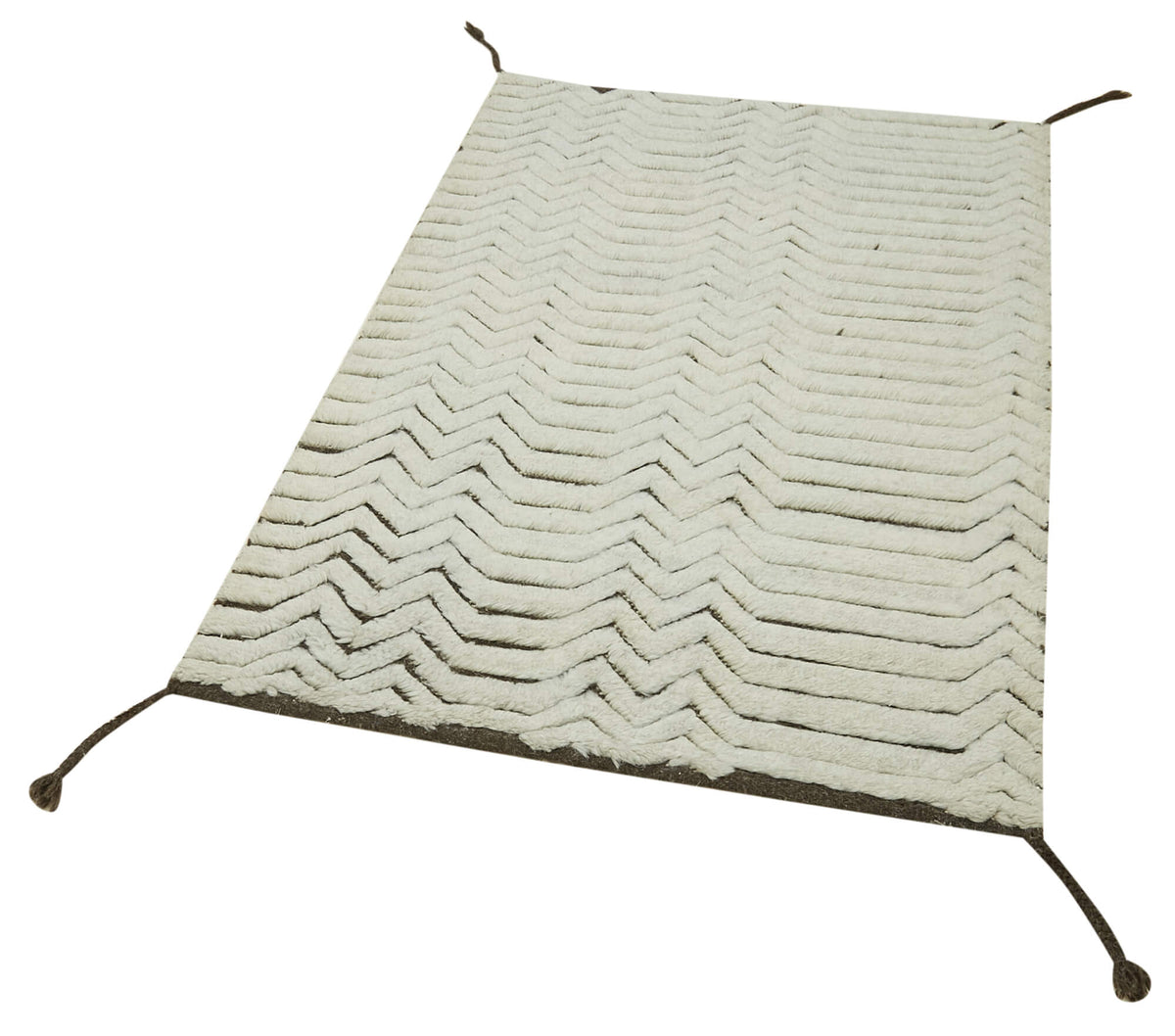 3x5 Beige Moroccan Runner Rug - 39800