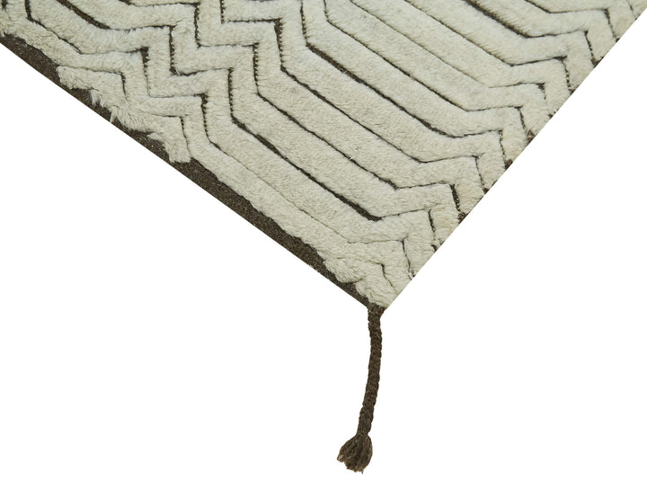 3x5 Beige Moroccan Runner Rug - 39800