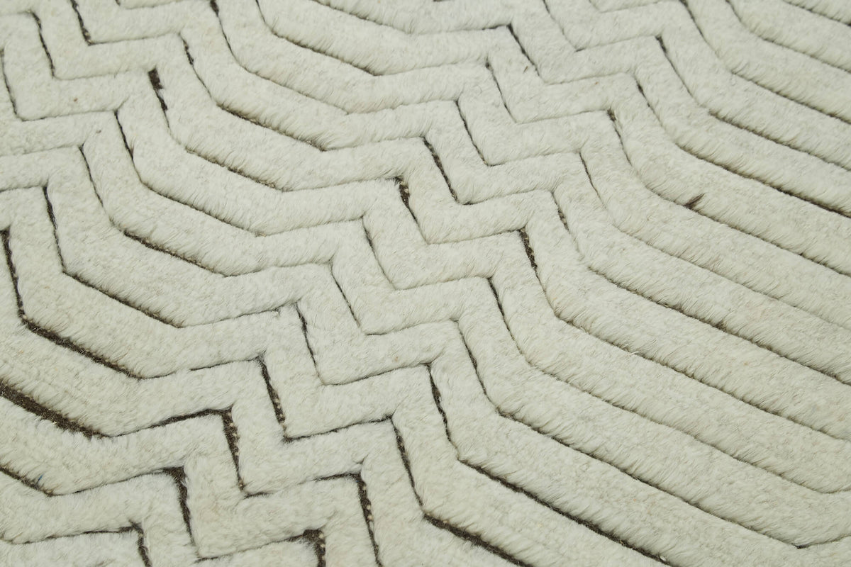 3x5 Beige Moroccan Runner Rug - 39800