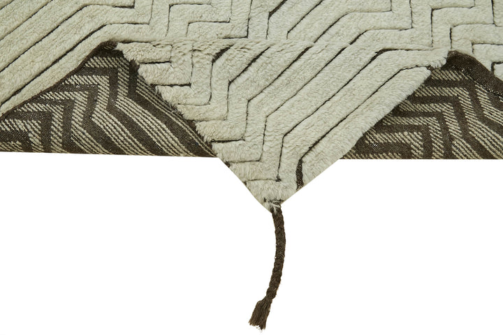 3x5 Beige Moroccan Runner Rug - 39800