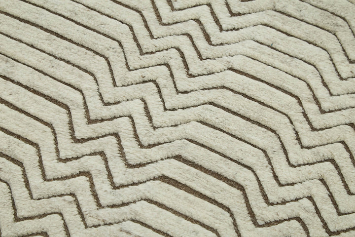3x5 Beige Moroccan Runner Rug - 39802