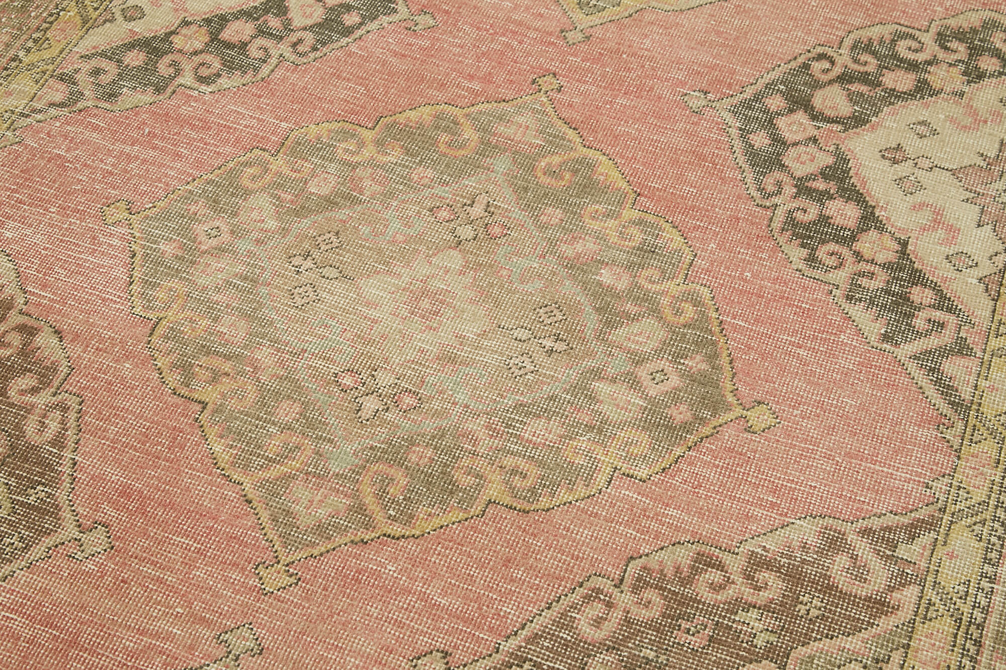 5x12 Beige Turkish Vintage Runner Rug - 39883