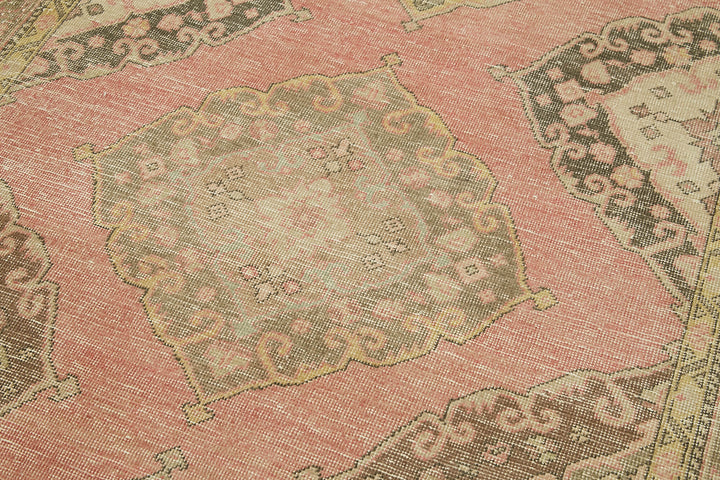 5x12 Beige Turkish Vintage Runner Rug - 39883