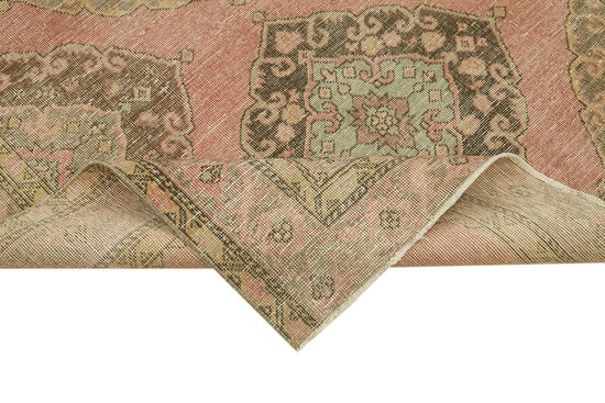 5x12 Beige Turkish Vintage Runner Rug - 39883