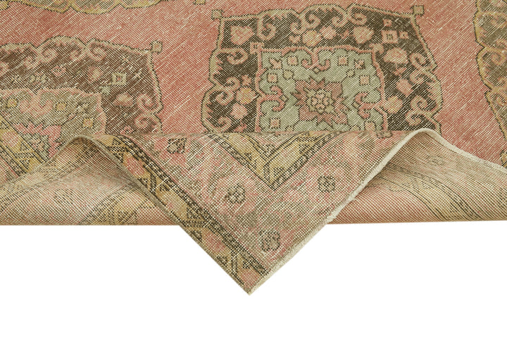 5x12 Beige Turkish Vintage Runner Rug - 39883