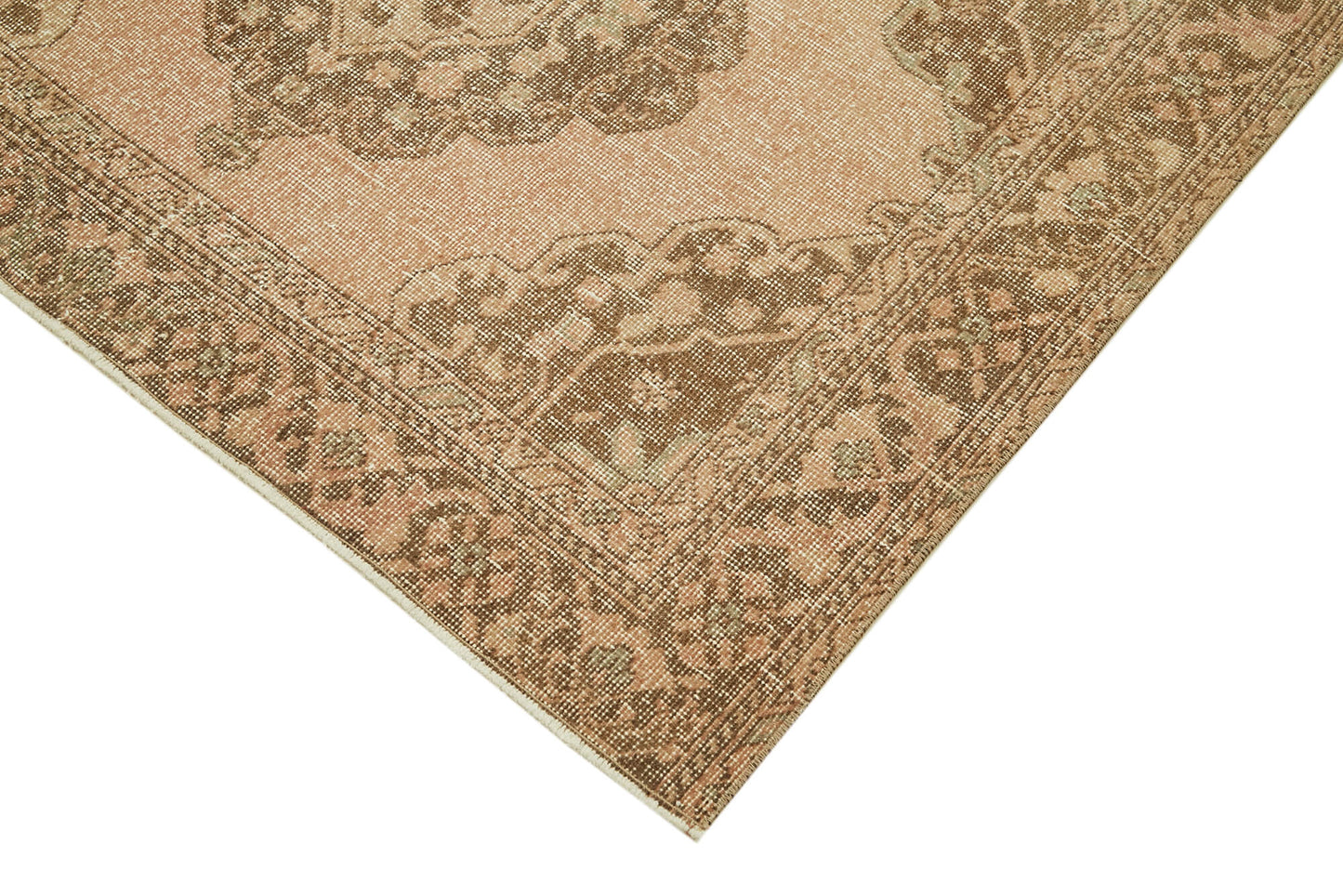 5x13 Beige Turkish Vintage Runner Rug - 39887