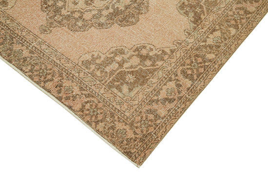 5x13 Beige Turkish Vintage Runner Rug - 39887