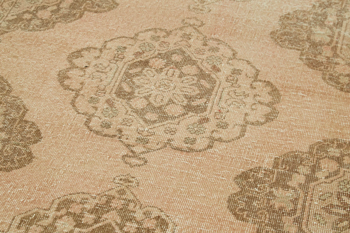 5x13 Beige Turkish Vintage Runner Rug - 39887