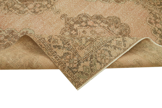 5x13 Beige Turkish Vintage Runner Rug - 39887