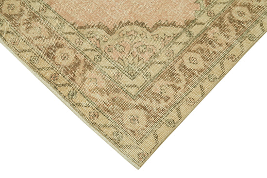 4x13 Beige Turkish Vintage Runner Rug - 39888
