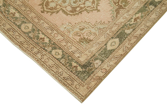 5x13 Beige Turkish Vintage Runner Rug - 39889