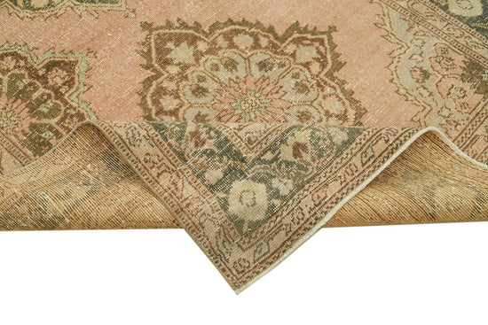 5x13 Beige Turkish Vintage Runner Rug - 39889