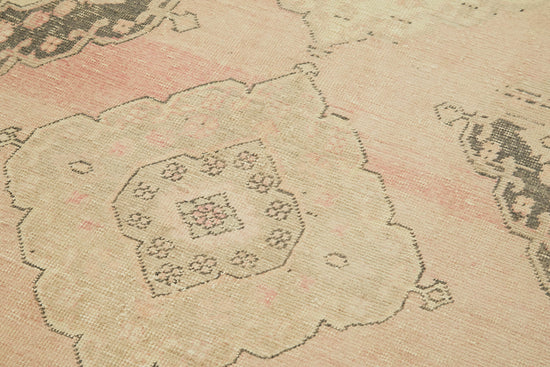 5x13 Beige Turkish Vintage Runner Rug - 39890