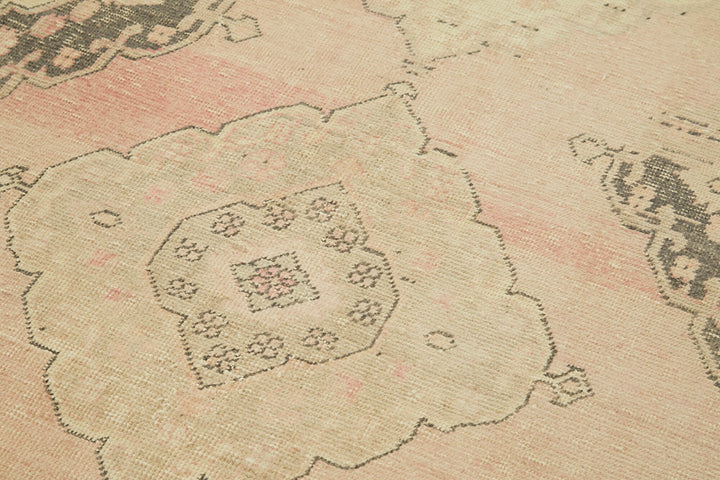 5x13 Beige Turkish Vintage Runner Rug - 39890