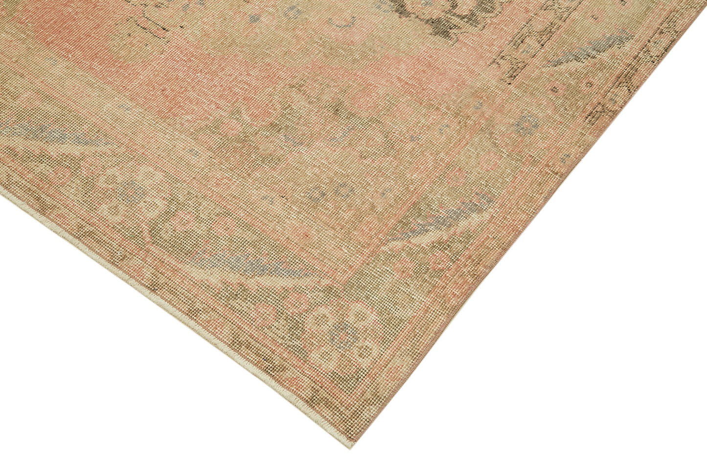 5x14 Beige Turkish Vintage Runner Rug - 39899
