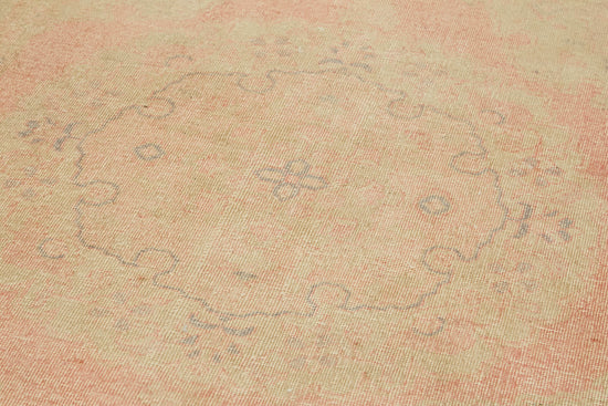 5x14 Beige Turkish Vintage Runner Rug - 39899