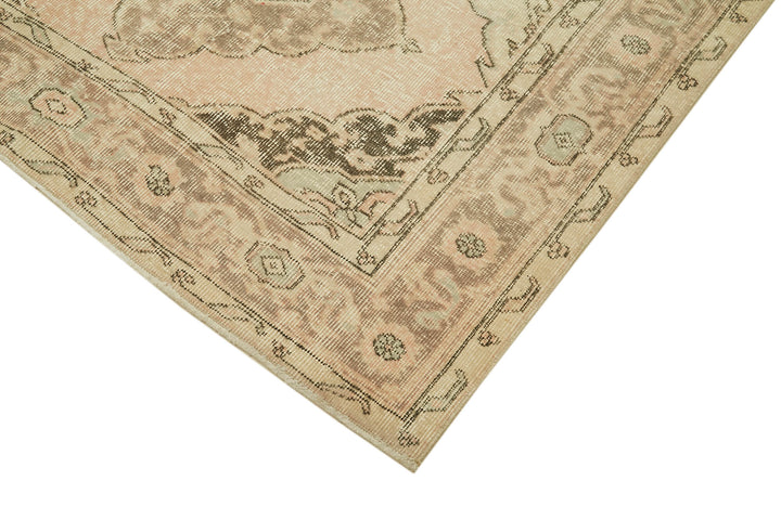 5x11 Beige Turkish Vintage Runner Rug - 39900