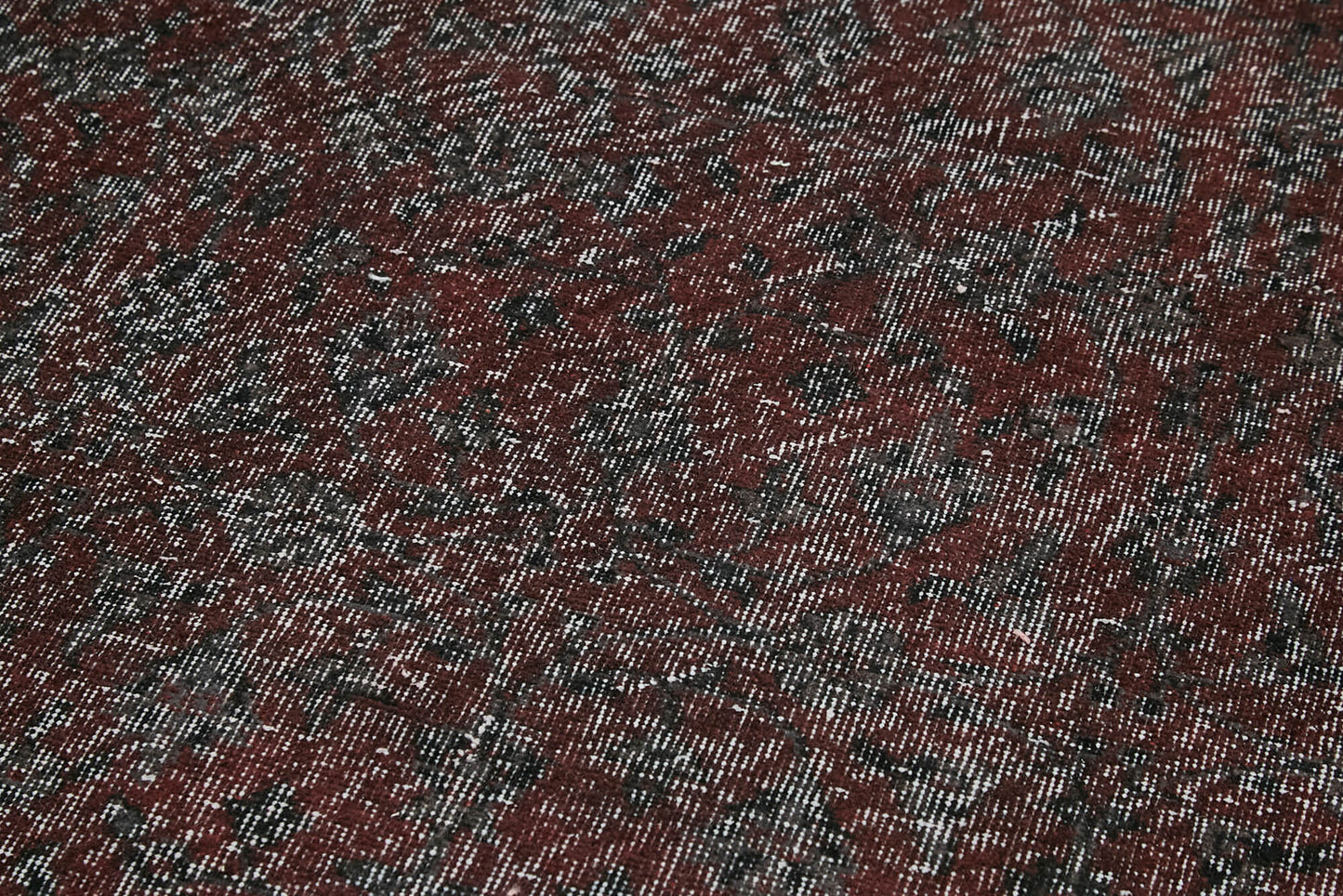 5x12 Black Turkish Over Dyed Runner Rug - 39901