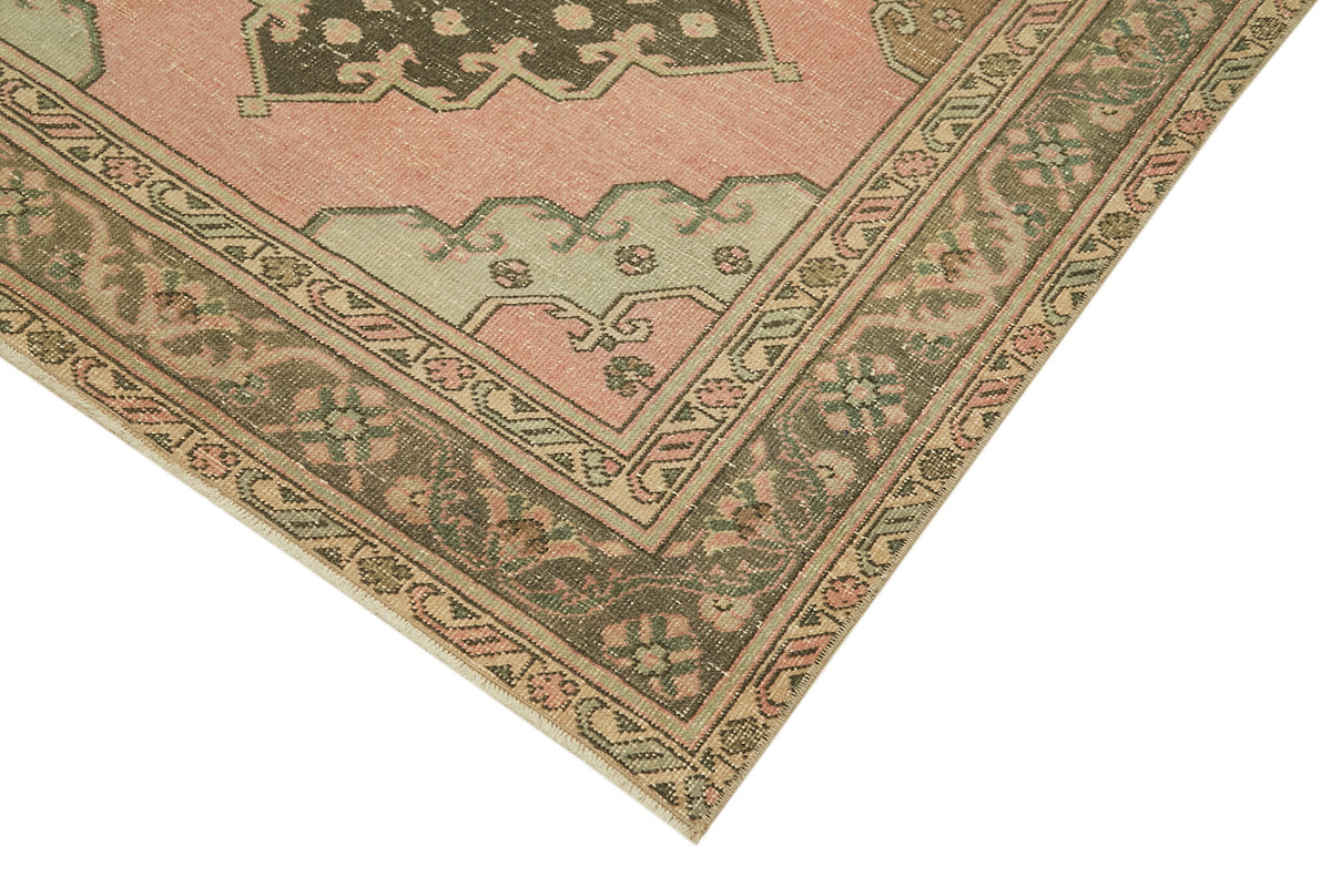 5x13 Beige Turkish Vintage Runner Rug - 39902