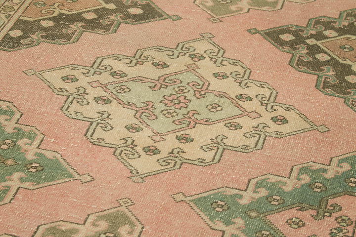 5x13 Beige Turkish Vintage Runner Rug - 39902