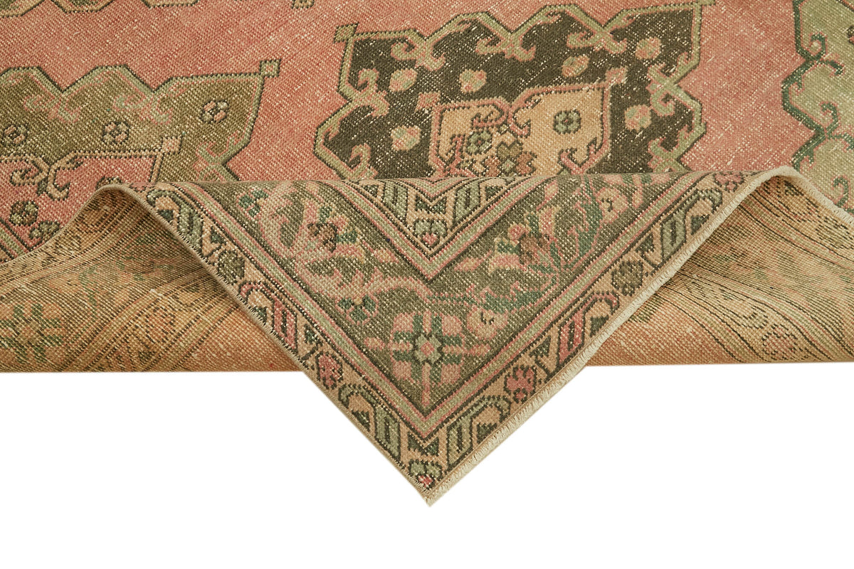 5x13 Beige Turkish Vintage Runner Rug - 39902