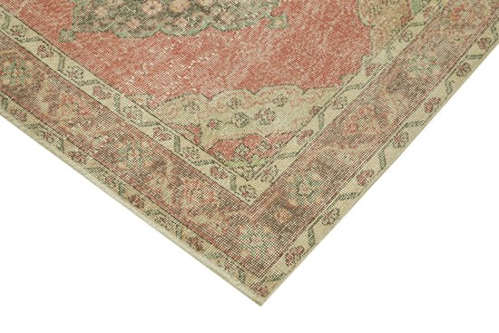 5x13 Beige Turkish Vintage Runner Rug - 39903