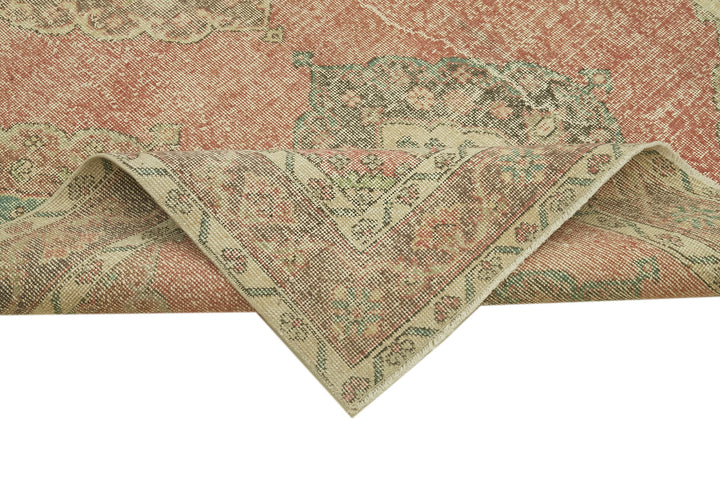 5x13 Beige Turkish Vintage Runner Rug - 39903