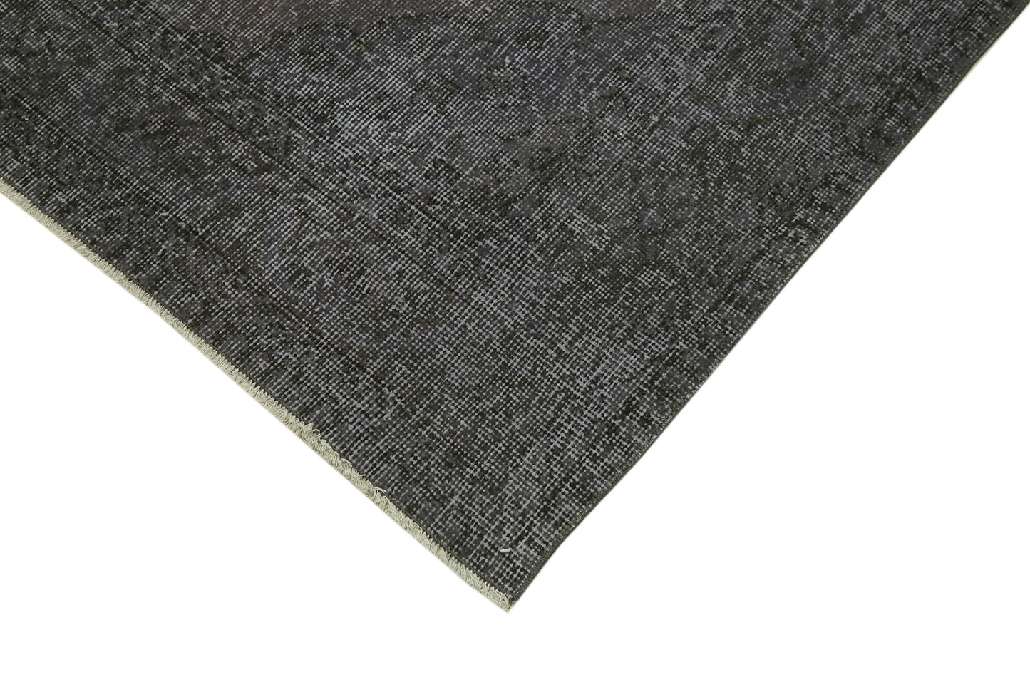 4x13 Grey Turkish Over Dyed Runner Rug - 39904