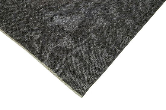 4x13 Grey Turkish Over Dyed Runner Rug - 39904