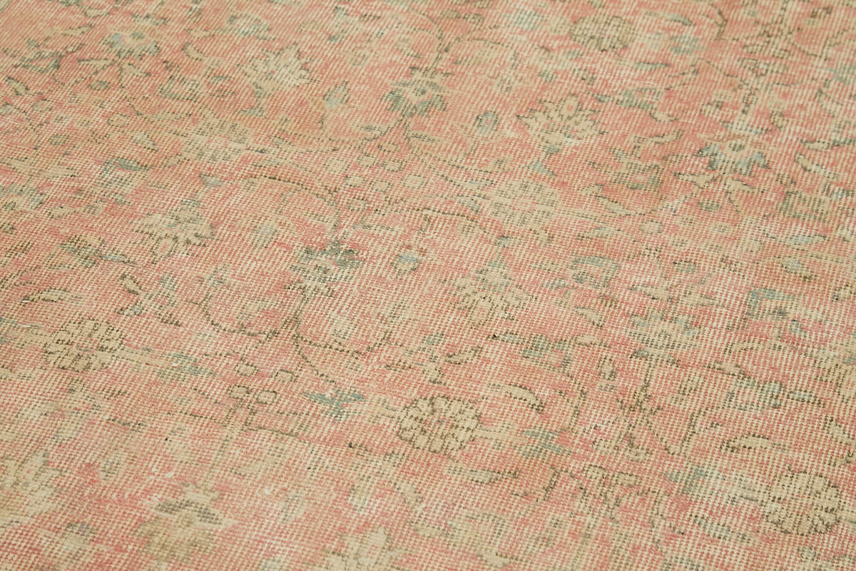 5x12 Beige Turkish Vintage Runner Rug - 39905