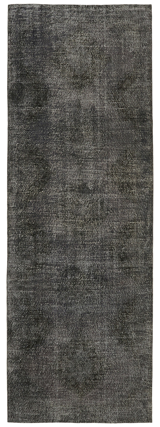 5x13 Grey Turkish Over Dyed Runner Rug - 39906