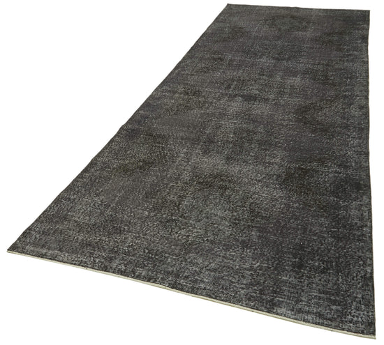 5x13 Grey Turkish Over Dyed Runner Rug - 39906