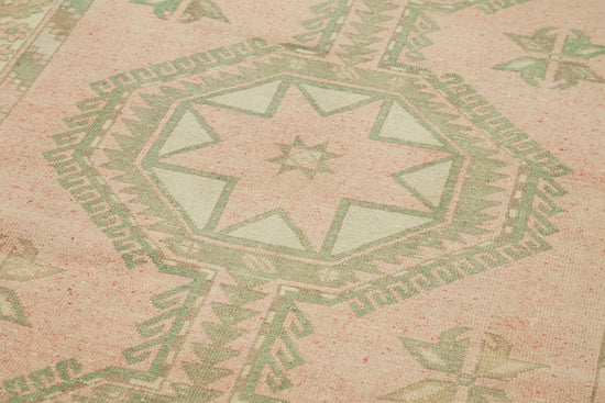 5x13 Beige Turkish Vintage Runner Rug - 39907