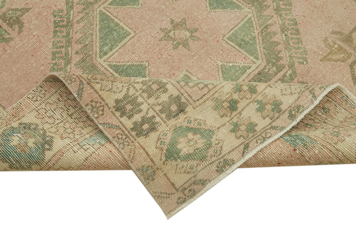 5x13 Beige Turkish Vintage Runner Rug - 39907