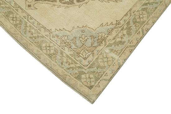 5x13 Beige Turkish Vintage Runner Rug - 39908