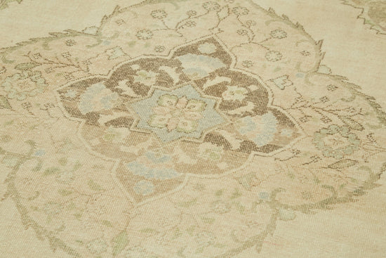 5x13 Beige Turkish Vintage Runner Rug - 39908