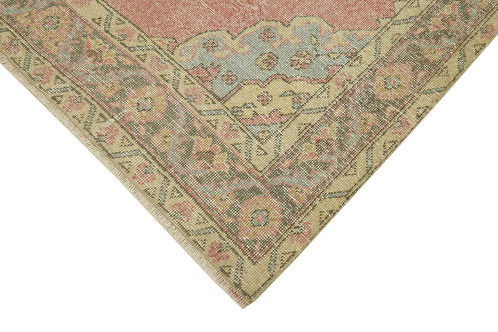 5x12 Beige Turkish Vintage Runner Rug - 39911