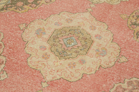 5x12 Beige Turkish Vintage Runner Rug - 39911