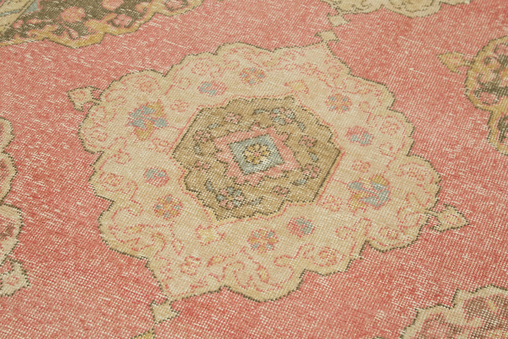 5x12 Beige Turkish Vintage Runner Rug - 39911