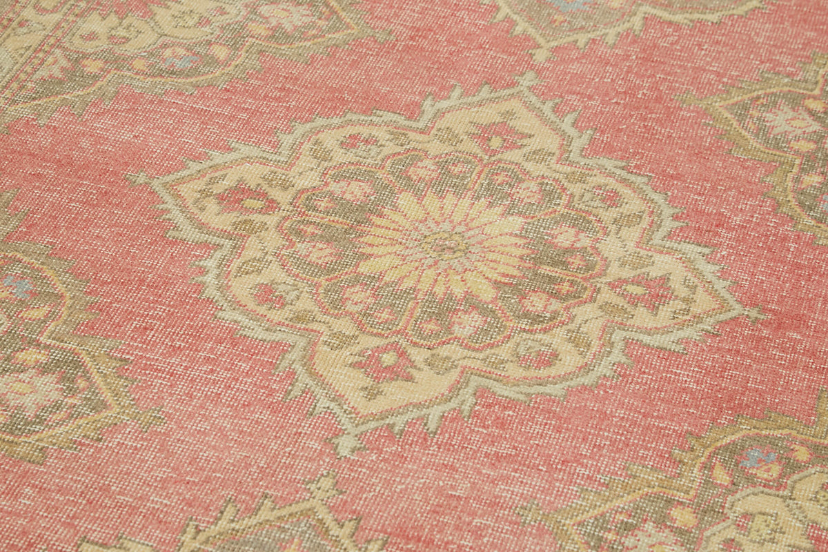 5x13 Beige Turkish Vintage Runner Rug - 39912