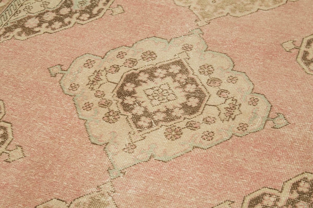 5x13 Beige Turkish Vintage Runner Rug - 39915