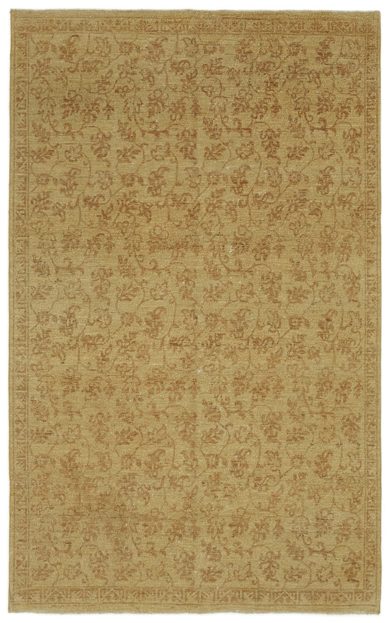 6x9 Beige Oushak Rug - 41087