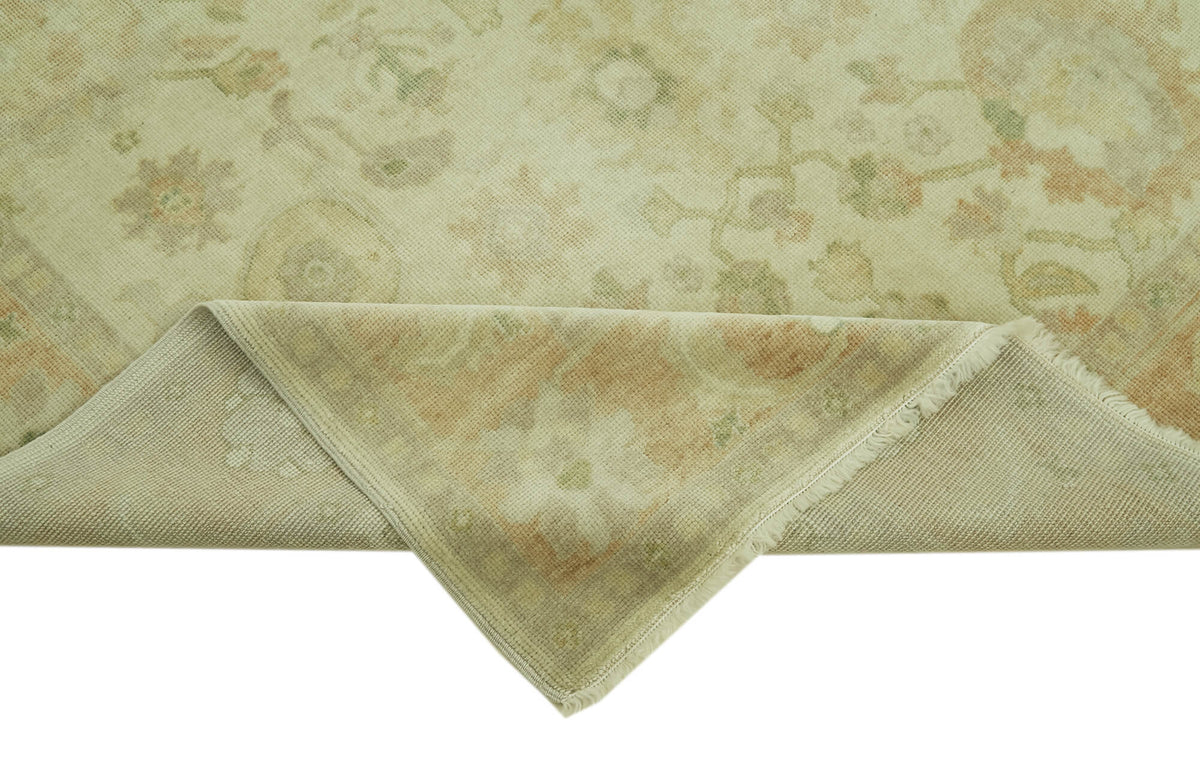 6x8 Beige Oushak Rug - 41094