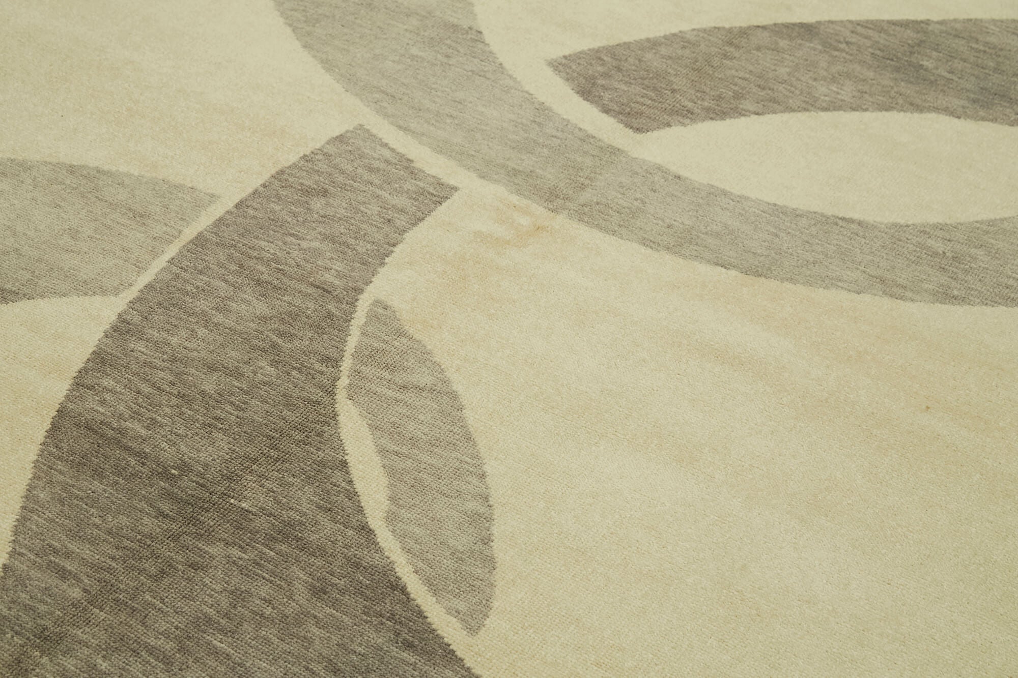 6x8 Beige Oushak Rug - 41097