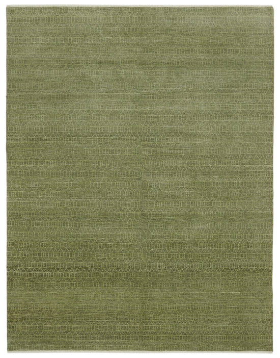 8x10 Green Oushak Rug - 41099