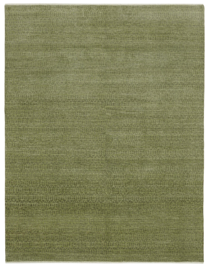 8x10 Green Oushak Rug - 41099