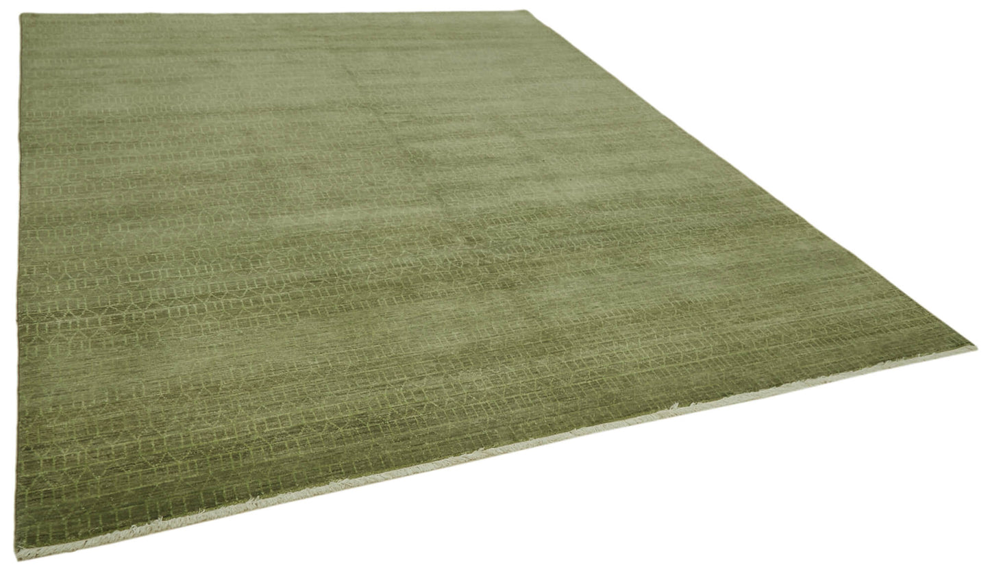8x10 Green Oushak Rug - 41099