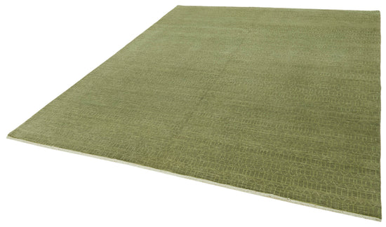 8x10 Green Oushak Rug - 41099