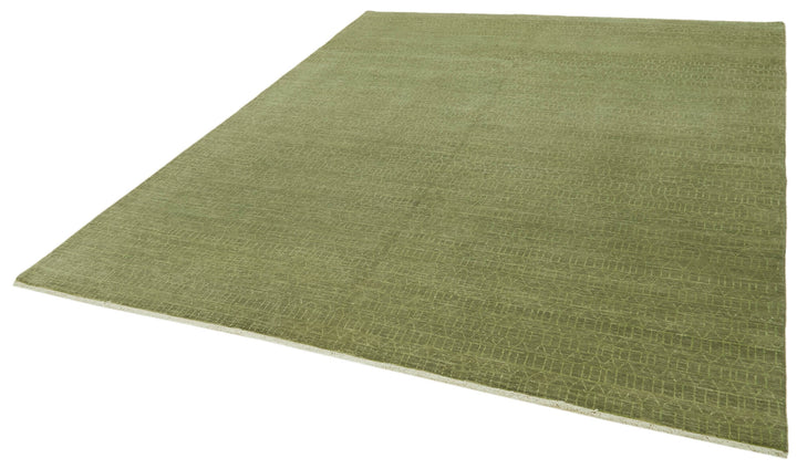 8x10 Green Oushak Rug - 41099